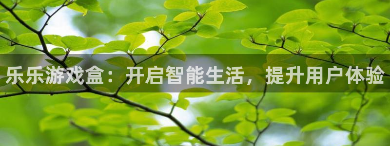 手机长征娱乐下载安装：乐乐游戏盒：开启智能生活，提升用户体验